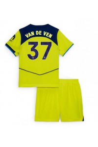 Tottenham Hotspur Micky van de Ven #37 Jalkapallovaatteet Lasten Kolmas peliasu 2025-26 Lyhythihainen (+ Lyhyet housut)